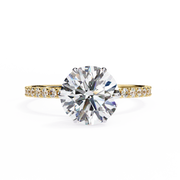 Velaryss | 2.21Ct Lab-Grown Diamond Ring in 14K Gold – Eternal Flame, Ethically Forged