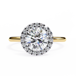 Celestara | 1.68Ct Lab-Grown Diamond Ring in 14K Gold – Starlit Elegance, Consciously Eternal