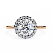 Celestara | 1.68Ct Lab-Grown Diamond Ring in 14K Gold – Starlit Elegance, Consciously Eternal