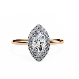 Velarion | 0.98Ct Lab-Grown Diamond Ring in 14K Gold – Radiant Elegance, Ethically Crafted