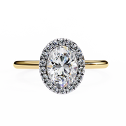 Elowenra | 1.24Ct Lab-Grown Diamond Ring in 14K Gold – Enchanted Brilliance, Consciously Made