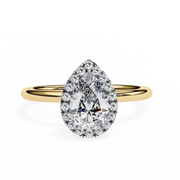 Lunavelle | 1.35Ct Lab-Grown Diamond Ring in 14K Gold – Radiant Elegance, Ethically Crafted
