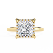 Elyndra | 2.22Ct Lab-Grown Diamond Ring in 14K Gold – Timeless Radiance, Ethically Crafted