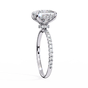 Aurelisse | 2.65Ct Lab-Grown Diamond Ring in 14K Gold – Golden Whisper, Ethically Radiant