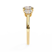 Virellia | 3.96Ct Lab-Grown Diamond Ring in 14K Gold – Graceful Radiance, Ethically Refined