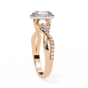 Elaris | 1.00CT Lab-Grown Diamond 14K Gold Ring – Infinite Radiance, Consciously Refined