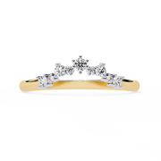 Vowara | 0.25Ct Lab-Grown Diamond Band in 14K Gold – Eternal Sparkle, Consciously Yours