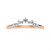 Vowara | 0.25Ct Lab-Grown Diamond Band in 14K Gold – Eternal Sparkle, Consciously Yours