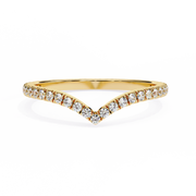 Lumiera | 0.24Ct Lab-Grown Diamond Band in 14K Gold – Eternal Shine, Thoughtful Craftsmanship