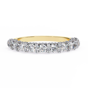 Vireliant | 0.93Ct Lab-Grown Diamond 14K Gold Band – Enduring Brilliance, Thoughtfully Designed