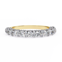 Vireliant | 0.93Ct Lab-Grown Diamond 14K Gold Band – Enduring Brilliance, Thoughtfully Designed