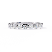 Brillara | 0.52Ct Lab-Grown Diamond 14K Gold Band – Infinite Sparkle, Consciously Curated