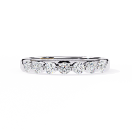 Brillara | 0.52Ct Lab-Grown Diamond 14K Gold Band – Infinite Sparkle, Consciously Curated