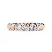 Luminara | 1.03Ct Lab-Grown Diamond 14K Gold Band – Radiant Harmony, Ethically Inspired