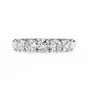 Luminara | 1.03Ct Lab-Grown Diamond 14K Gold Band – Radiant Harmony, Ethically Inspired