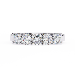 Luminara | 1.03Ct Lab-Grown Diamond 14K Gold Band – Radiant Harmony, Ethically Inspired