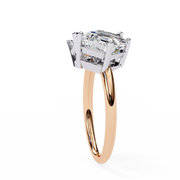 Solvarya | 4.17Ct Lab-Grown Diamond 14K Gold Ring – Radiant Fire, Consciously Forged