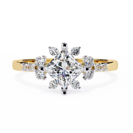 Velarion | 1.01Ct Lab-Grown Diamond 14K Gold Ring – Timeless Spark, Ethically Crafted
