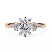 Velarion | 1.01Ct Lab-Grown Diamond 14K Gold Ring – Timeless Spark, Ethically Crafted