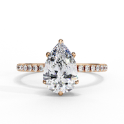 Solavine | 2.09Ct Lab-Grown Diamond Ring in 14K Gold – Eternal Glow, Ethically Inspired