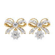 Celestara | 2.21Ct Lab-Grown Diamond Earrings in 14K Gold – Radiant Spark, Eternal Poise