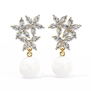 Auralisse | 2.39Ct Lab-Grown Diamond Earrings in 14K Gold – Whispered Light, Everlasting Elegance