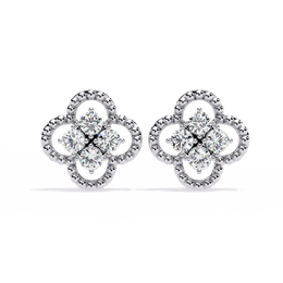 Solénair | 0.85Ct Lab-Grown Diamond Earrings in 14K Gold – Luminous Charm, Enduring Grace