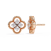 Solénair | 0.85Ct Lab-Grown Diamond Earrings in 14K Gold – Luminous Charm, Enduring Grace