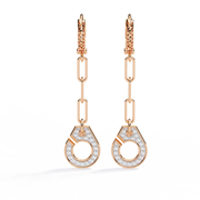 Oravelle | 0.54Ct Lab-Grown Diamond Earrings in 14K Gold – Eternal Spark, Grace Refined