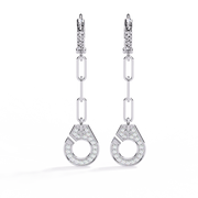 Oravelle | 0.54Ct Lab-Grown Diamond Earrings in 14K Gold – Eternal Spark, Grace Refined