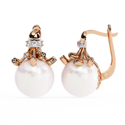 Claravelle | 0.35Ct Lab-Grown Diamond Earrings in 14K Gold – Radiant Glow, Timeless Grace