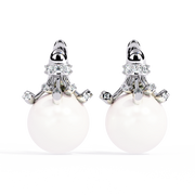 Claravelle | 0.35Ct Lab-Grown Diamond Earrings in 14K Gold – Radiant Glow, Timeless Grace