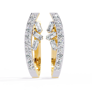 Elarise | 0.37Ct Lab-Grown Diamond Earrings in 14K Gold – Shimmering Light, Eternal Elegance