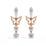 Solenyra | 0.55Ct Lab-Grown Diamond Earrings in 14K Gold – Celestial Spark, Timeless Grace