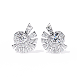 Aurelight | 1.66Ct Lab-Grown Diamond Earrings in 14K Gold – Radiant Harmony, Forever Refined