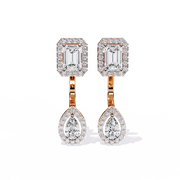 Celistra | 2.12Ct Lab-Grown Diamond Earrings in 14K Gold – Starborn Sparkle, Eternal Allure
