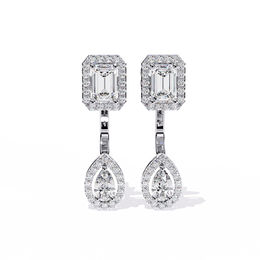 Celistra | 2.12Ct Lab-Grown Diamond Earrings in 14K Gold – Starborn Sparkle, Eternal Allure