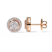 Solistra | 1.51Ct Lab-Grown Diamond Earrings in 14K Gold – Radiant Essence, Eternally Yours