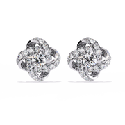 Lucelure | 0.88Ct Lab-Grown Diamond Earrings in 14K Gold – Radiant Light, Forever Alluring