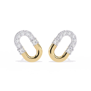 Virelline | 0.21Ct Lab-Grown Diamond Earrings in 14K Gold – Celestial Glow, Enduring Grace