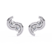 Elarisse | 2.05Ct Lab-Grown Diamond Earrings in 14K Gold – Glimmering Soul, Grace Eternal