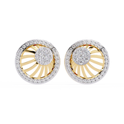 Brillara | 0.38Ct Lab-Grown Diamond Earrings in 14K Gold – Where Brilliance Meets Aura