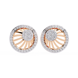 Brillara | 0.38Ct Lab-Grown Diamond Earrings in 14K Gold – Where Brilliance Meets Aura