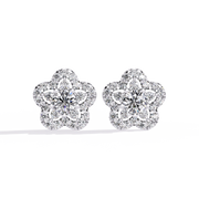 Solenyra |  0.87Ct Lab-Grown Diamond Earrings in 14K Gold – Born of Light, Worn with Grace