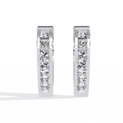 Lunistra |  0.83Ct Lab-Grown Diamond Earrings in 14K Gold – Moonlit Grace, Timeless Brilliance