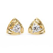 Auralith |  0.64Ct Lab-Grown Diamond Earrings in 14K Gold – Light You Can Feel