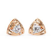 Auralith |  0.64Ct Lab-Grown Diamond Earrings in 14K Gold – Light You Can Feel
