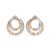 Elarien | 0.46Ct Lab-Grown Diamond Earrings in 14K Gold – Effortless Light, Eternal Charm