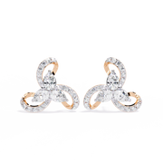 Velanora |  1.38Ct Lab-Grown Diamond Earrings in 14K Gold – Where Grace Meets Glow