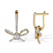 Serenelle | 1.19Ct Lab-Grown Diamond Earrings in 14K Gold – Quiet Brilliance, Lasting Grace